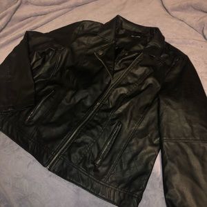 Faux Leather plus size women’s jacket size 2x